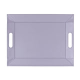 Wendetablett von Freeform, 2in1 Tablett & Tischset DUO, groß, Flieder und Grau, flexible Nutzung, dekoratives Accessoire