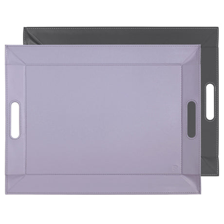 Wendetablett Freeform 2in1 Tablett und Tischset DUO, klein, mit wechselseitiger Oberfläche und handlichem Design.