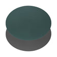 Ovales Platzset DUO von FREEFORM in Petrol und Anthrazit, zeigt die elegante, gepolsterte Oberfläche und das stilvolle Design.