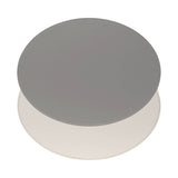 Ovales Platzset von FREEFORM, Duo in Grau und Weiß, mit ovaler Form und eleganten Designs.