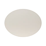 Ovale Platzsets von FREEFORM in Grau und Weiß, Duo-Design, aus Stoff, für elegante Tischeinrichtung.