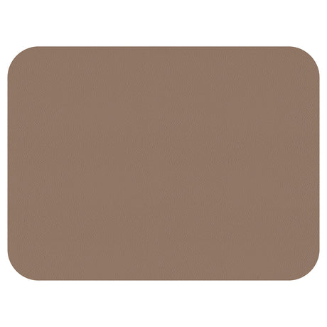 Zweier-Set Tischsets von Freeform in Taupe und Sand, langlebige Stoffe für elegante Tischdekorationen.