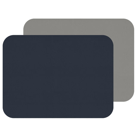 Fleximats Platzsets, 2er Set von FREEFORM, langlebige und stilvolle Platzsets aus flexiblem Material, ideal für den Esstisch.