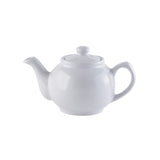 Weiße Teekanne von PRICE & KENSINGTON aus Keramik, elegante Teekanne für Teezeremonien.