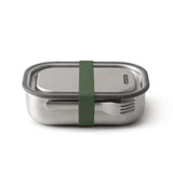 Edelstahl Lunchbox von black+blum mit Vakuumverschluss, 1000 ml Fassungsvermögen, elegante und praktische Aufbewahrungslösung