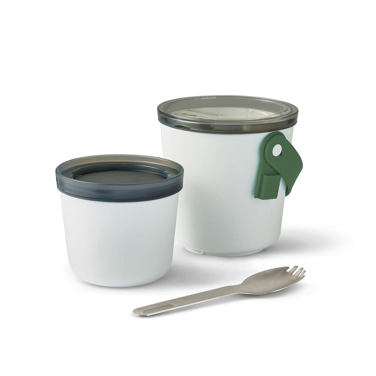 Schwarzer+blum Lunchpot ORIGNAL in Olivgrün, 900 ml, aus langlebigem Kunststoff, mit Schraubverschluss und praktischem Design