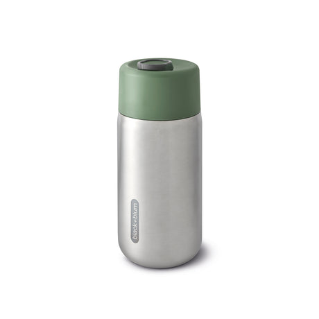 BLACK+BLUM Thermobecher TO-GO in Orange, 340 ml, isolierter Becher für heiße Getränke, langlebiges Edelstahldesign