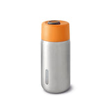 BLACK+BLUM Thermobecher, TO-GO in Orange, 340 ml, aus Edelstahl mit Schraubverschluss, ideal für heiße Getränke unterwegs