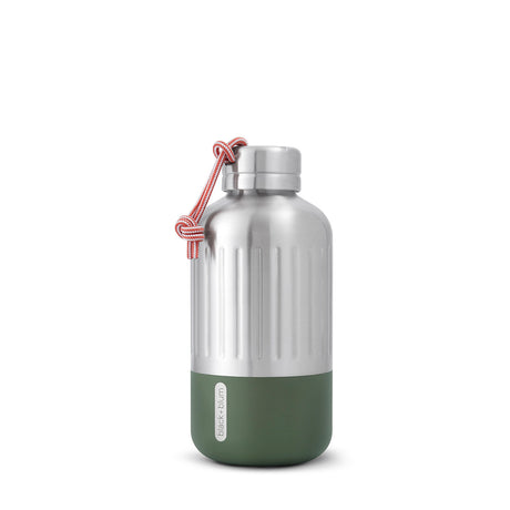 Isolierflasche von BLACK+BLUM Explorer in Orange, langlebig und isolierend, für heiße und kalte Getränke unterwegs
