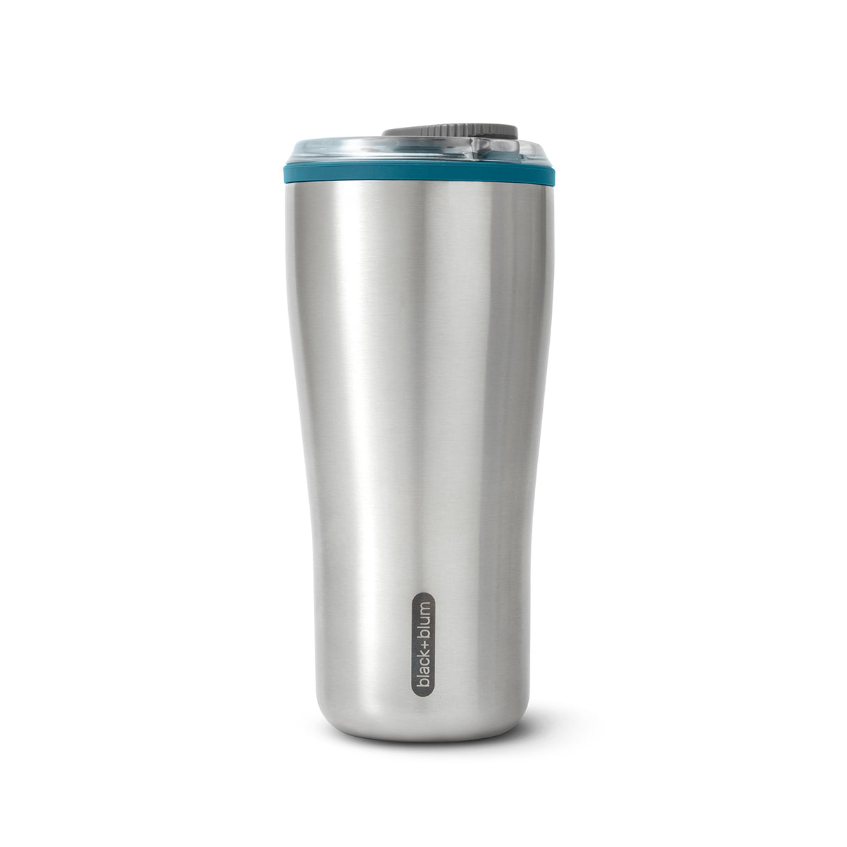 BLACK+BLUM Isolierbecher Travel Tumbler aus Edelstahl, langlebig und isolierend für heiße und kalte Getränke.