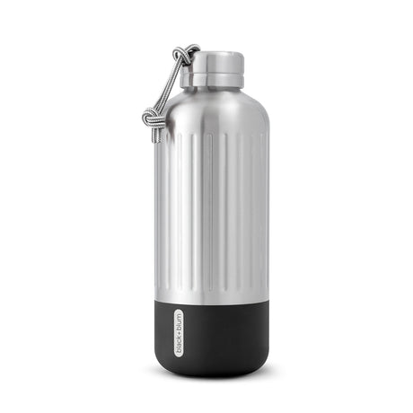 BLACK+BLUM Isolierflasche Explorer in Orange, langlebige Thermosflasche aus Edelstahl mit Schraubverschluss.