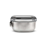 Edelstahl Lunchbox von black+blum mit Vakuumverschluss, 1000 ml Fassungsvermögen, für frische und langlebige Mahlzeiten.