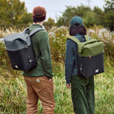 Faltbare grüne Kühltasche von BLACK+BLUM, isolierte Kühltasche aus langlebigem Material, ideal für unterwegs
