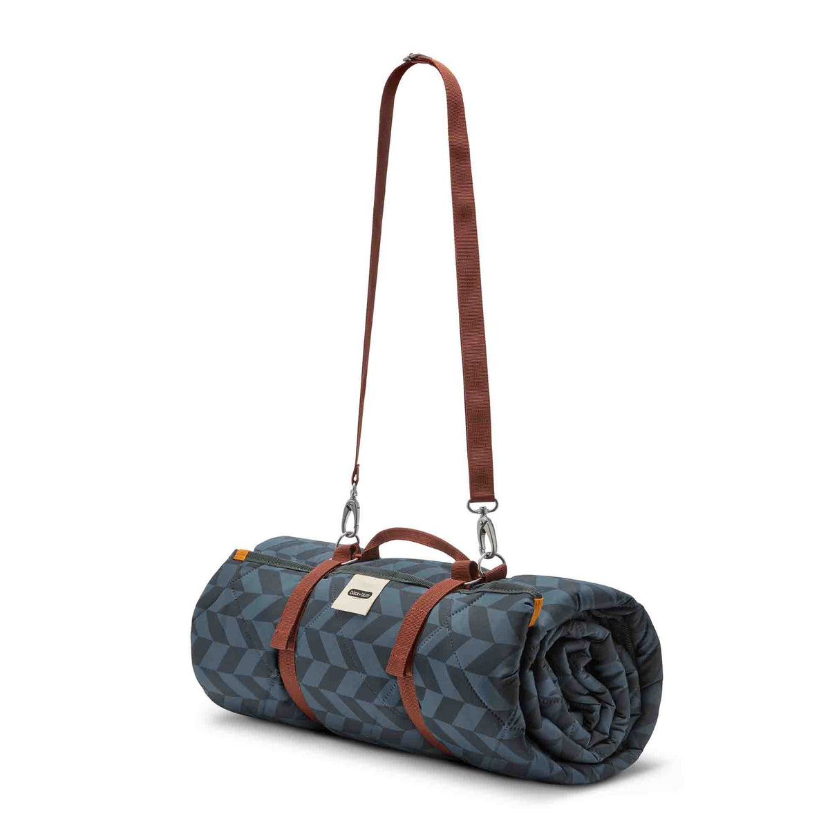Grüne BLACK+BLUM Picknick-Decke, 2 x 1,4 m, weiche Oberfläche, ideal für Outdoor-Aktivitäten.