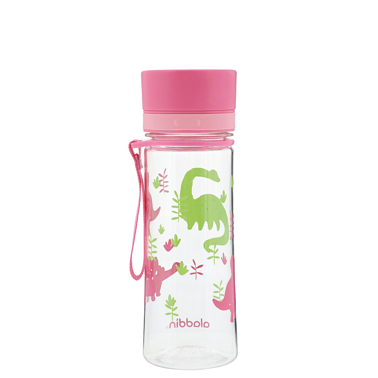 Aladdin Trinkflasche First Aveo in Pink, 350 ml, aus Kunststoff, mit Schraubverschluss und elegantem Design.