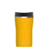 Aladdin Thermobecher Barista Sonnen-Gelb mit 250 ml Fassungsvermögen, isolierte Trinkbecher für Kaffee und Getränke.
