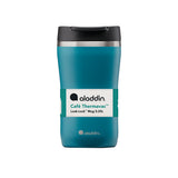 Aladdin Thermobecher Barista in Marine-Blau, 250 ml, mit Schraubverschluss und isolierender Wand für heiße Getränke.