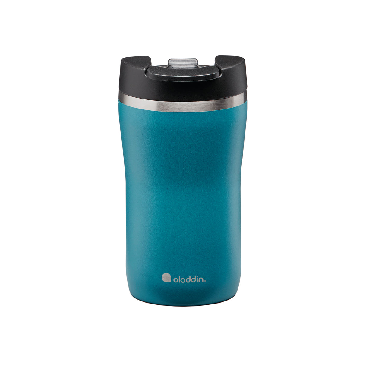 Aladdin Thermobecher Barista in Marineblau, 250 ml, isolierter Kaffeebecher aus Edelstahl mit Verschluss