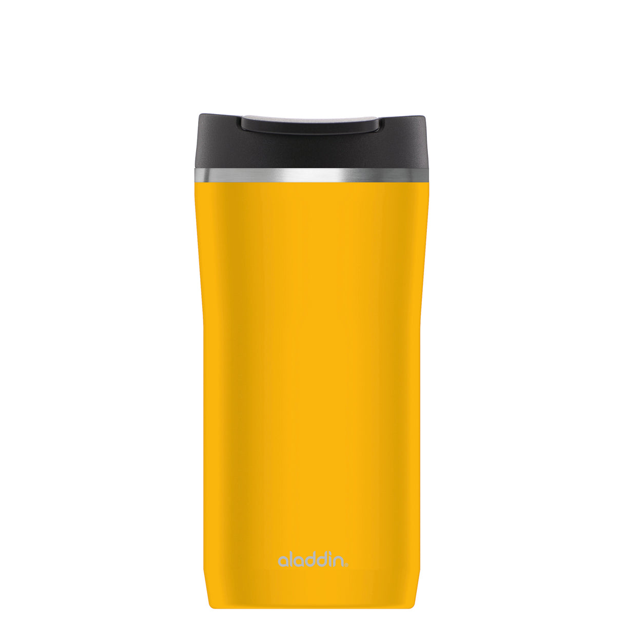 Aladdin Thermobecher Barista Sonnen-Gelb, 350 ml, mit Deckel und Isolierung, für heiße und kalte Getränke