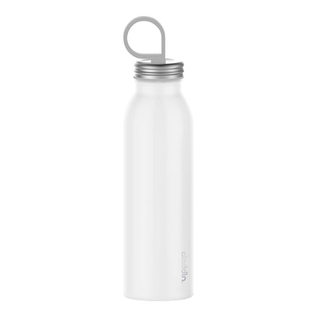 ALADDIN Isolierflasche CHILLED in Schnee-Weiß, 550 ml, aus Edelstahl, mit doppelwandiger Isolierung, langlebig und stilvoll