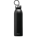 Schwarze ALADDIN Isolierflasche CHILLED, 550 ml, mit doppelwandiger Isolierung für kalte Getränke
