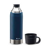 Aladdin Thermobecher in Navy-Blau, 1100 ml, mit Henkel und doppelwandiger Isolierung, für heiße und kalte Getränke.