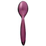GNALI & ZANI Eierlöffel PICO, klar, 12,5 cm aus Glas, eleganter Löffel zum Servieren von Eiern, modernes Design