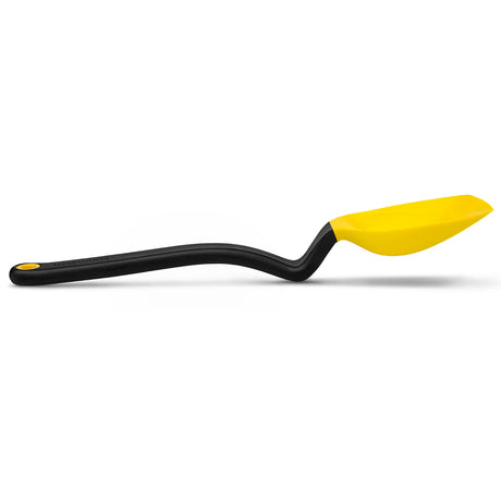 DREAMFARM 3-in-1 Kochlöffel SUPOON aus Edelstahl, vielseitiges Küchenutensil zum Rühren, Servieren und Mischen.
