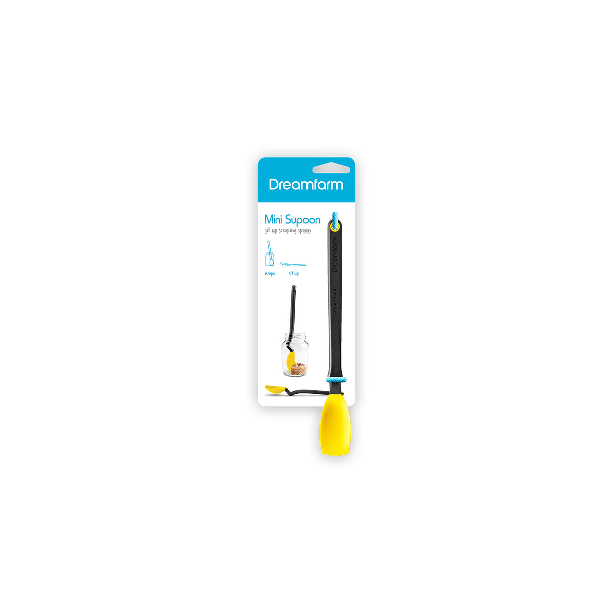 Kochlöffel von DREAMFARM, Mini Suppenlöffel aus Edelstahl, ideal für Suppen und Soßen, handlich und langlebig.