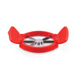 DREAMFARM Apfelschneider FLAPPLE, rot, 12,6 cm, mit scharfen Klingen zum schnellen Apfelschneiden.