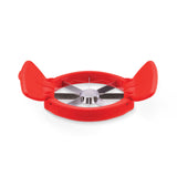 DREAMFARM Apfelschneider FLAPPLE, rot, 12,6 cm, mit scharfen Klingen zum schnellen Apfelschneiden.