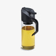 DREAMFARM Ölsprüh-Flasche OILEROO in Schwarz, 400 ml, handliche Ölzerstäuber für Küche und Garten.