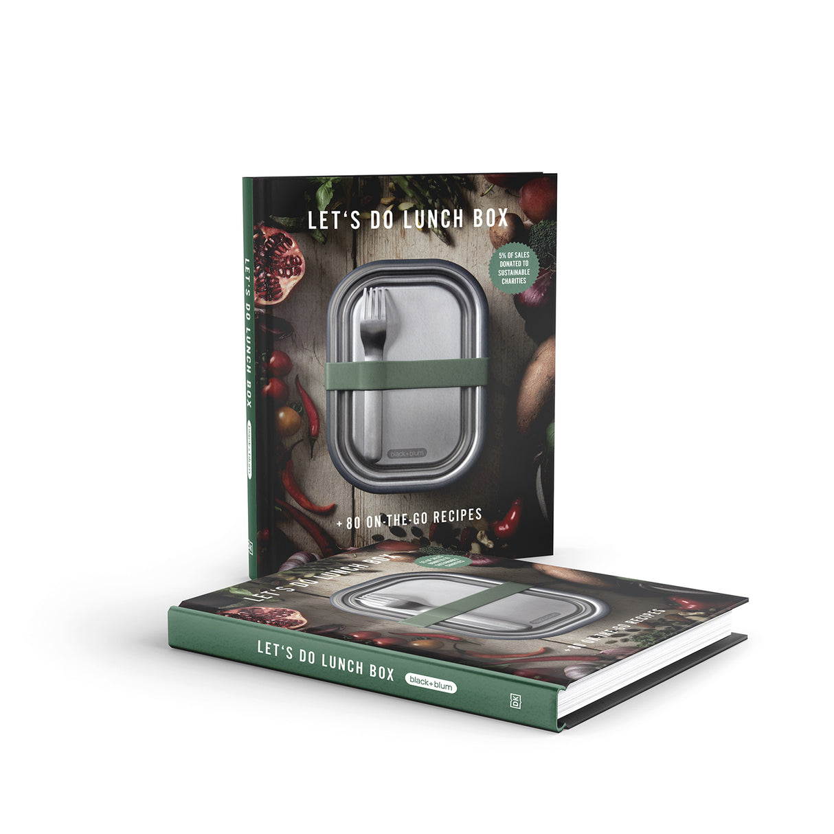 Buntes BLACK+BLUM Rezeptbuch mit vielfältigen Kochrezepten und ansprechendem Cover, perfekt für Kochliebhaber