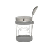Kilner Suppenglas, 2. Wahl, mit beschädigter Verpackung, durchsichtiges Glas für Suppe oder Getränke