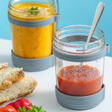 Kilner Suppenglas, 2. Wahl mit beschädigter Verpackung, klares Glas für Suppen und Flüssigkeiten, transparent und robust