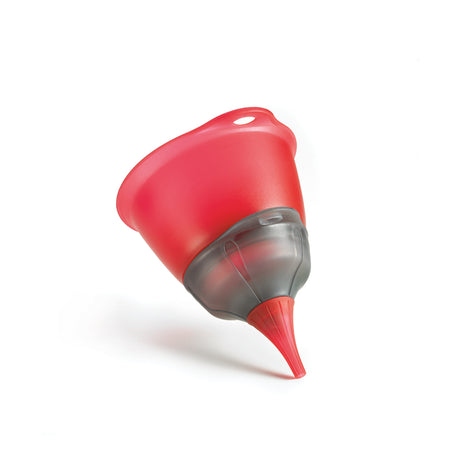 Universal-Trichter-Set von CUISIPRO, 3-in-1, aus robustem Material, ideal zum Umfüllen und Abfüllen in der Küche.