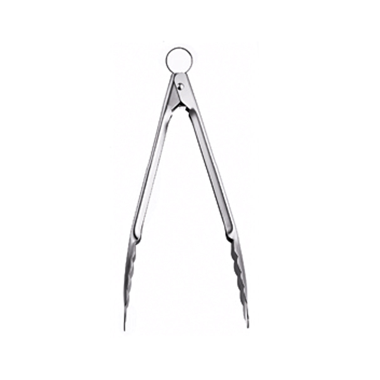 Edelstahl Mini Küchenzange mit Verschluss, 18 cm, von CUISIPRO, für präzises Greifen und Servieren in der Küche