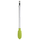 Grüne Küchenzange mit Antihaft-Silikonenden, 30 cm lang, von CUISIPRO, geeignet zum Wenden und Servieren in der Küche