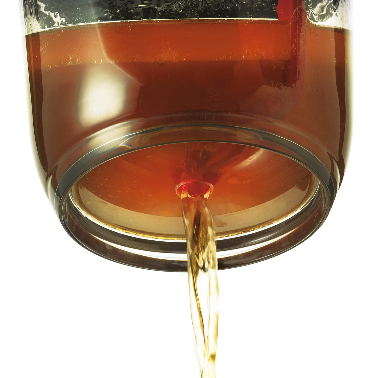 Fett-Trenner von CUISIPRO, 2. Wahl, für Bratensaft, mit beschädigter Verpackung, aus Edelstahl, zeigt das Gerät in der Verpackung