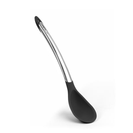 CUISIPRO Kochlöffel aus satiniertem Edelstahl, 30,5 cm, in drei Farben, elegantes Küchenutensil für präzises Kochen