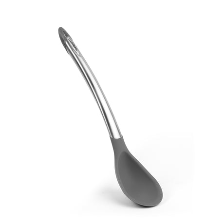 CUISIPRO Kochlöffel aus satiniertem Edelstahl, 30,5 cm, in drei Farben, elegantes Küchenutensil für das Kochen