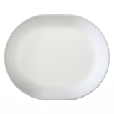 Corelle Servierplatte Winter Frost, 31 cm mit frostigem Wintermuster und klarer Glasur, ideal für Präsentationen und Servieren.