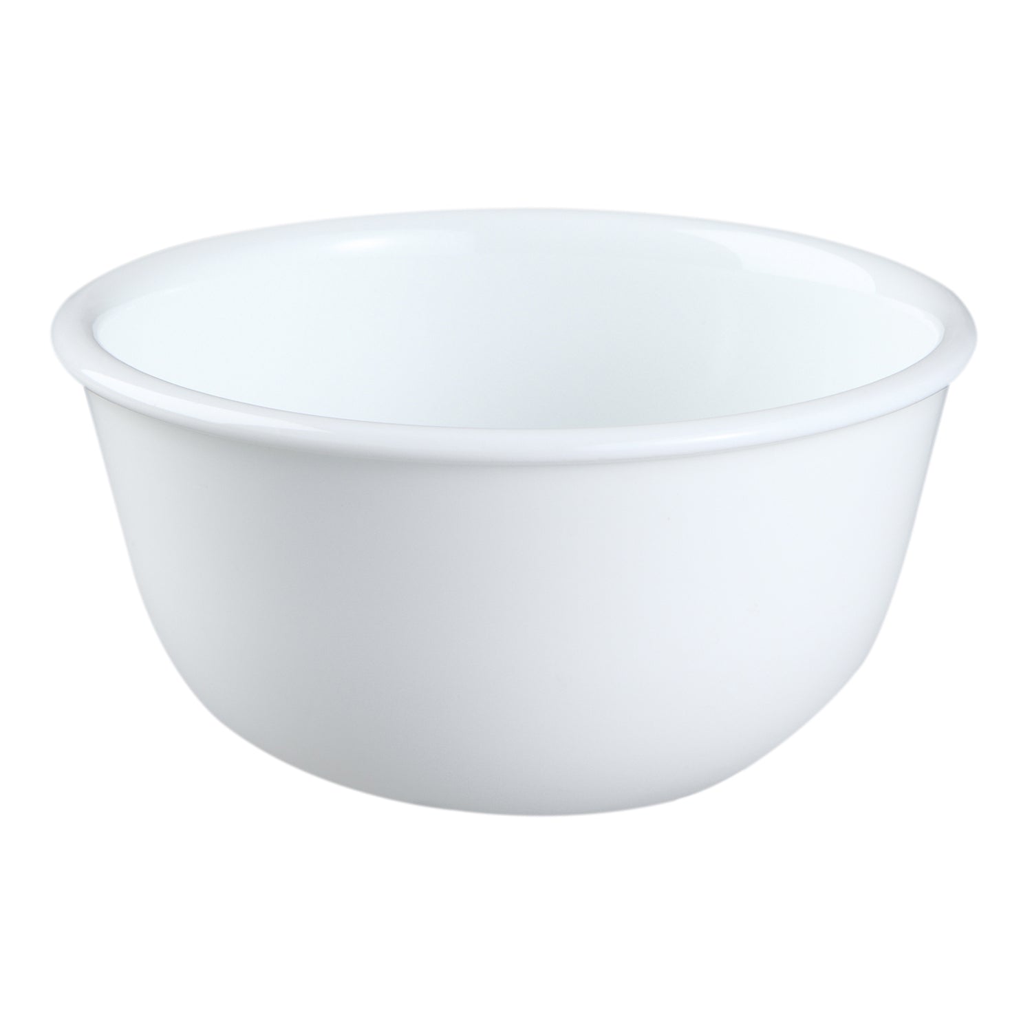 Weiße Corelle Winter Frost Schale mit 325ml Fassungsvermögen, frostiges Design, langlebiges Keramikgeschirr.
