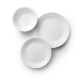 Corelle Speiseteller Bella Faenza, 26 cm, weißes Porzellan mit blumigem Muster, flacher Teller für Mahlzeiten