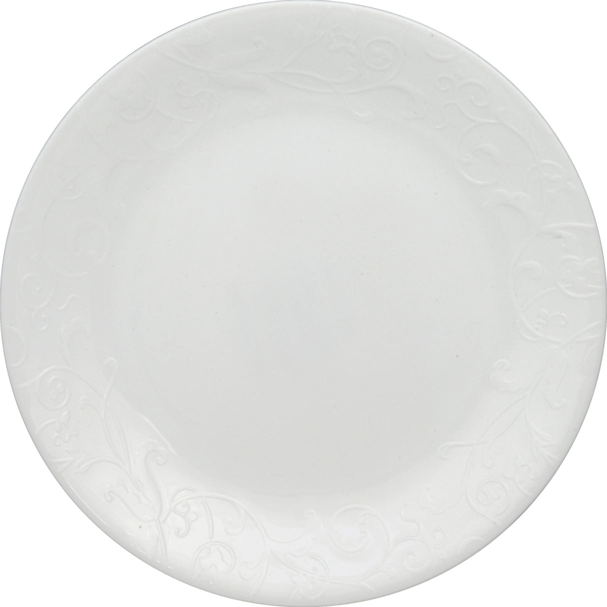 Corelle Speiseteller Bella Faenza, 21,6 cm, keramischer Teller mit blauer Blumenmuster, ideal für Mahlzeiten.