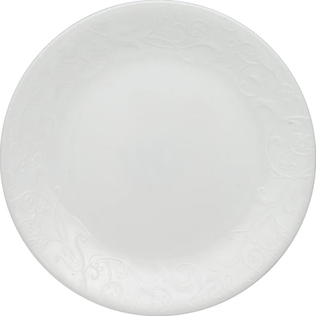 Corelle Speiseteller Bella Faenza, 21,6 cm, Porzellan, detailreiche blaue Blumenmuster auf weißem Hintergrund, elegantes Geschirr