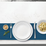 Müslischale Bella Faenza von Corelle mit blauer Blumenmuster, Keramikwaren, dekoratives Geschirr für Frühstück oder Snacks