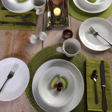 Corelle Bella Faenza Serviceset, 12-teilig, elegantes Geschirr mit blumigem Design, Porzellan, für den besonderen Anlass