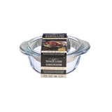 Runde Mason Cash Auflaufform mit Deckel, 3 Liter, zweite Wahl, klassische Keramik, ideal zum Backen und Aufbewahren