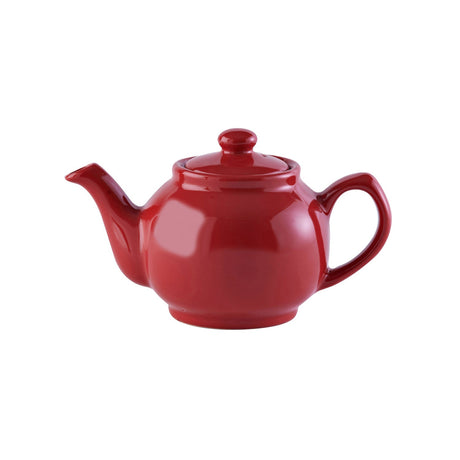 Rote Teekanne für 10 Tassen, 1,5 L, glänzend, von Price & Kensington, aus hochwertigem Material für Tee-Genuss.